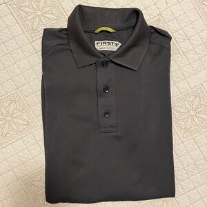First Tactical Performance Long Sleeve Polo Men's Small